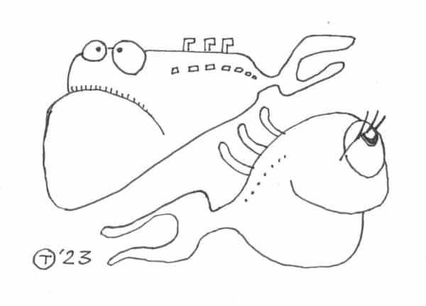 A6 Tegning - Sea Life 02