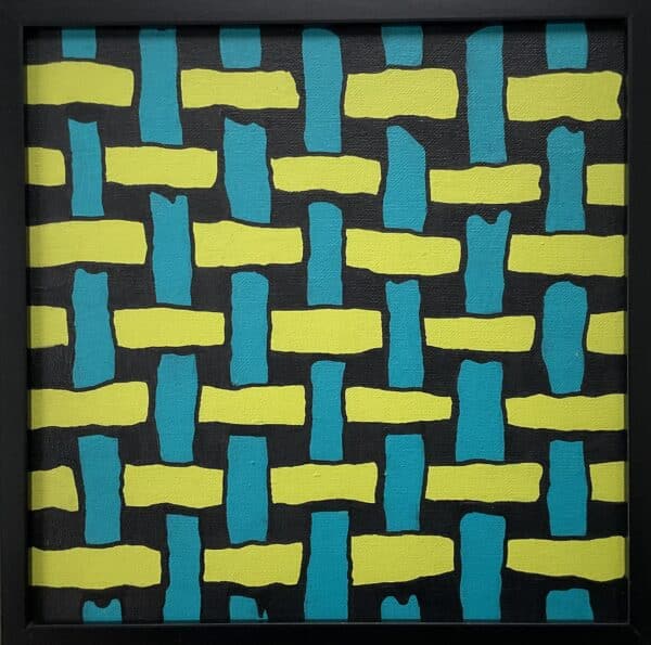 30x30cm Akryl Maleri - Belts