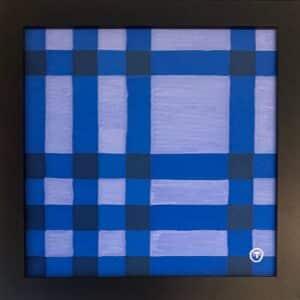 20x20cm Tusj - Abstrakt 5a