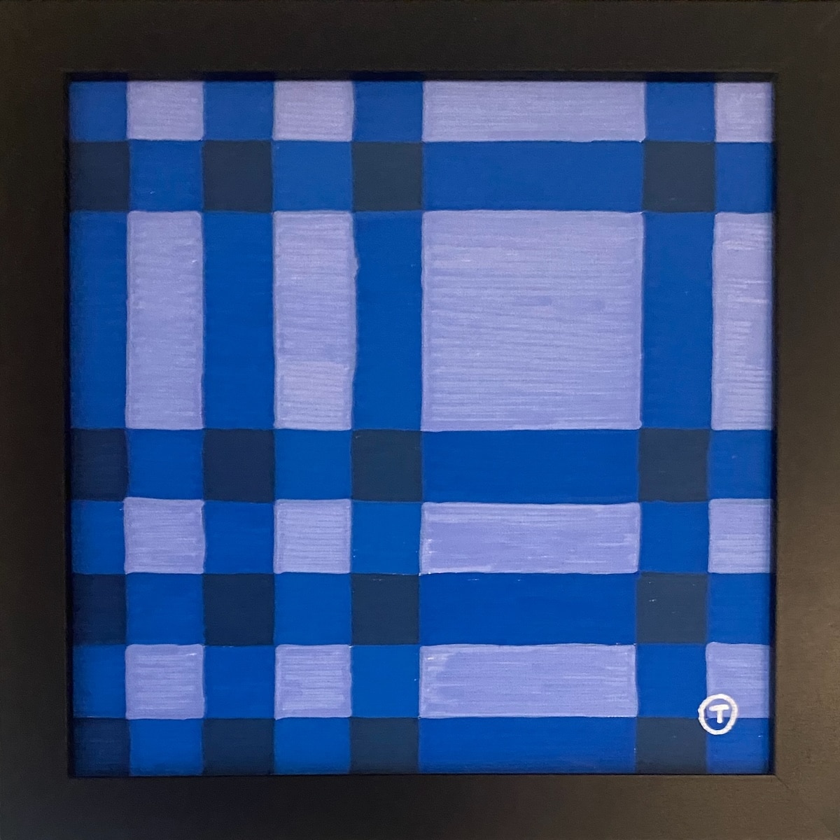 20x20cm Tusj - Abstrakt 5a