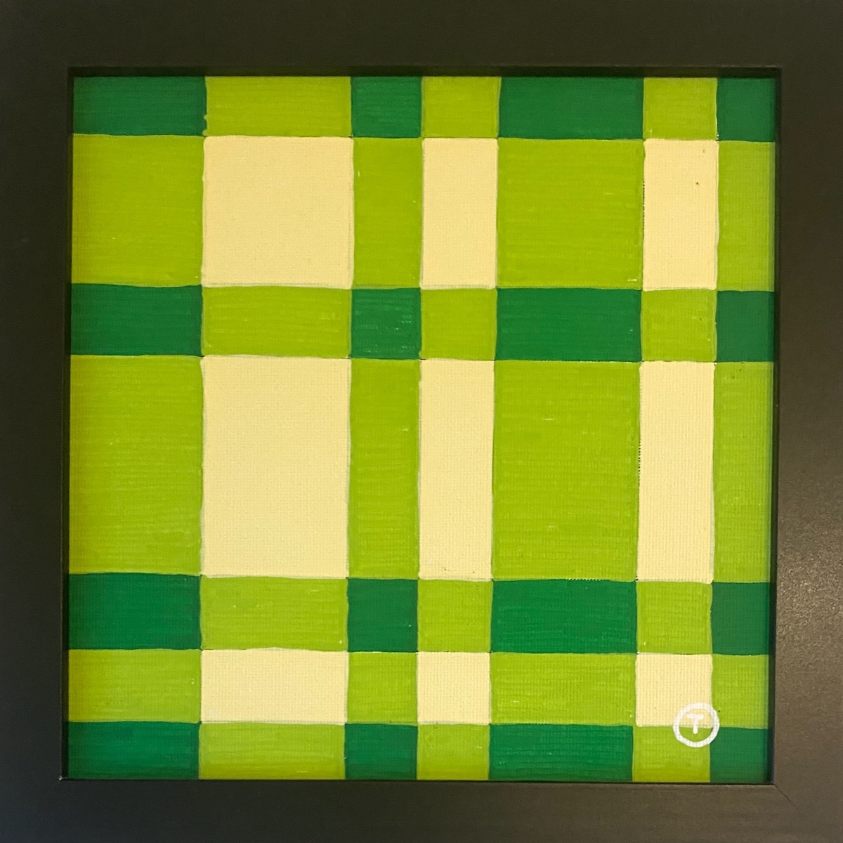 20x20cm Tusj - Abstrakt 5b