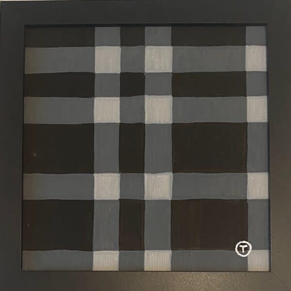 20x20cm Tusj - Abstrakt 5d