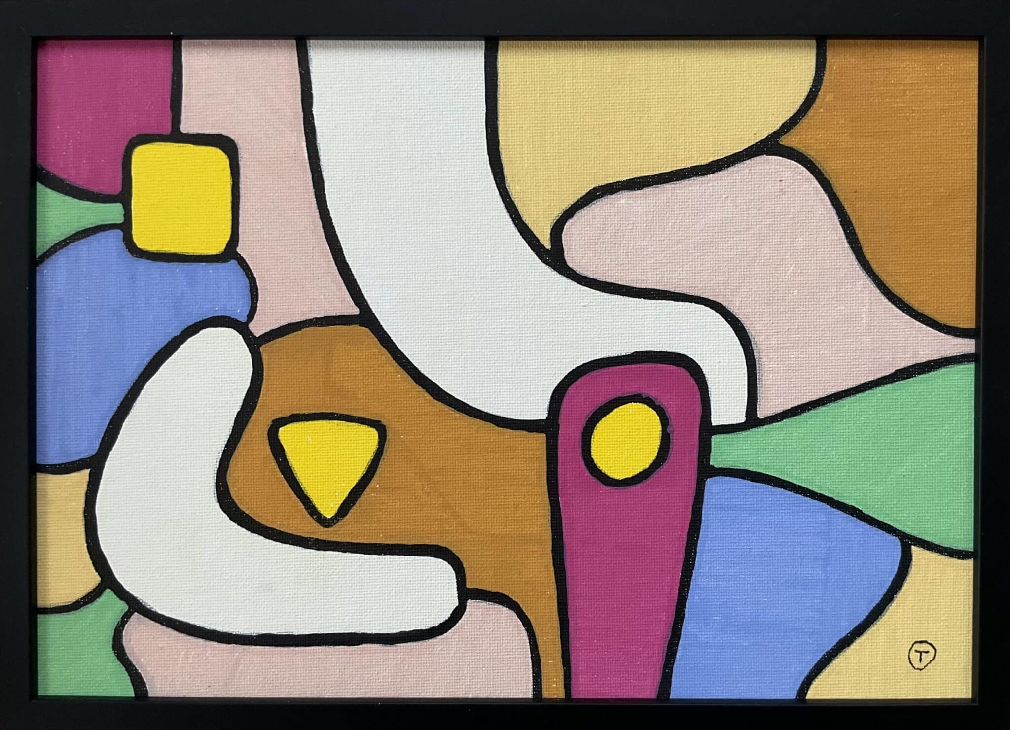 21x30cm Tusj - Fargefelt 1