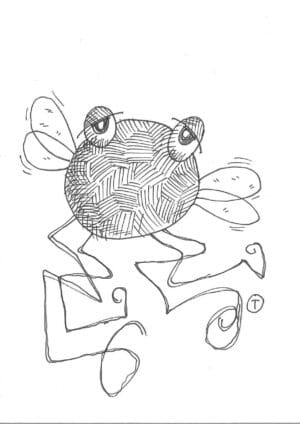 A6 Tegning - Flue 01